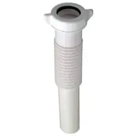1-1/2-Inch O.D. x 12-Inch Flexible Drain Extension Tube