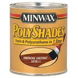 1/2-Pt. American Chestnut Satin Polyshades Wood Stain