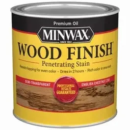 1/2-Pt. English Chestnut Wood Finish