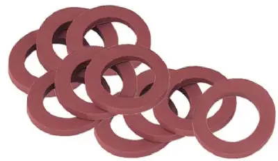10 PK RUBBER HOSE WASHER