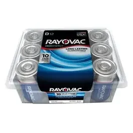 12-Pack D Maximum Alkaline Pro Pack Batteries