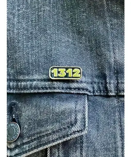 1312 Enamel Pin