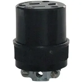 15A Black Residential Grade Connector