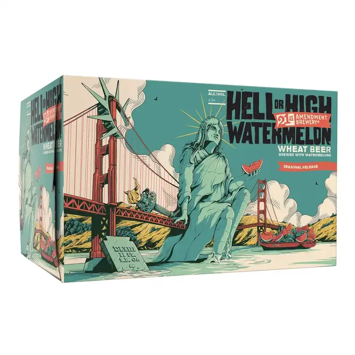 21st Amendment Brewery Seasonal Beer Can 6 Pack