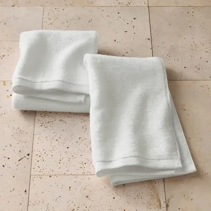 2pk Organic Hand Towel White – Casaluna™