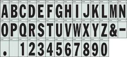 3 BLACK AND SILVER LETTER A