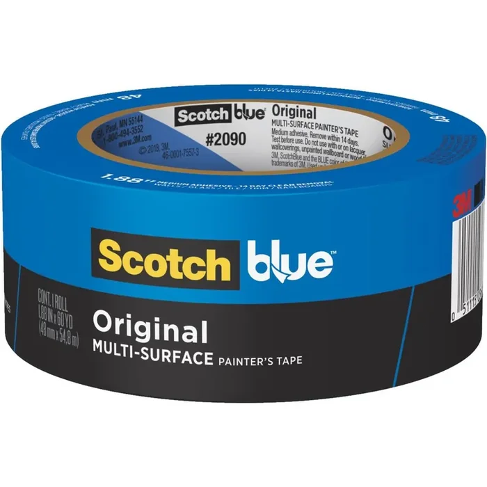 3M Scotch Blue 1.88 In. x 60 Yd. Original Painter‘s Tape