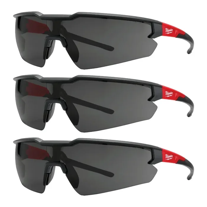3PK Safety Glasses – Tinted Anti-Scratch Lenses