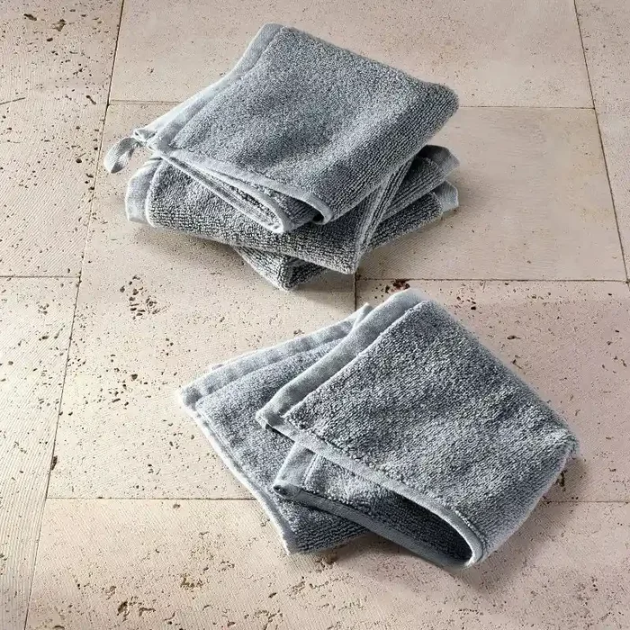 4pk Modal Washcloths Mineral Blue – Casaluna™