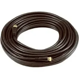50-Ft. Black RG6 Coaxial Cable