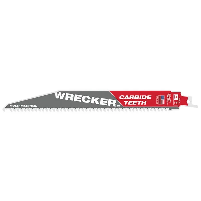 9″ 6 TPI THE WRECKER™ with Carbide Teeth SAWZALL® Blade 1PK