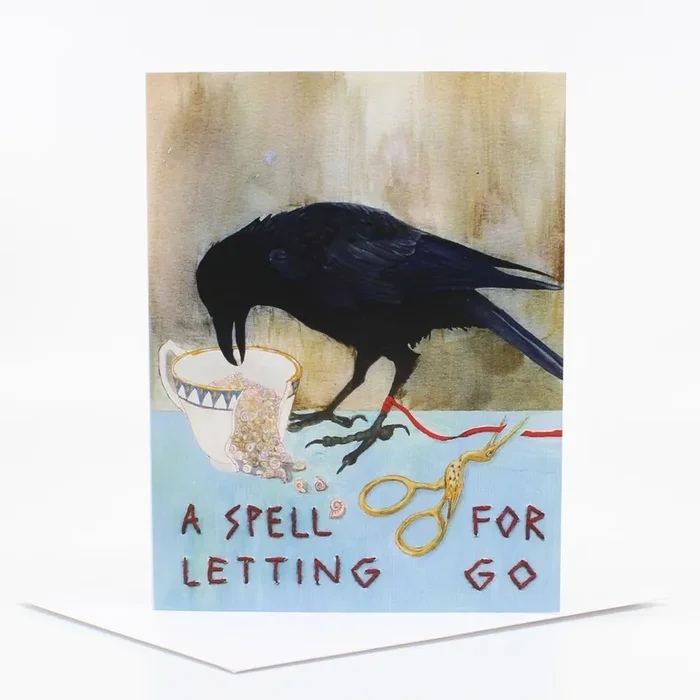 A Spell For Letting Go Notecard
