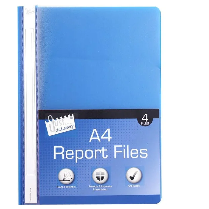 A4 Business Report Presentation Files 4 Pack