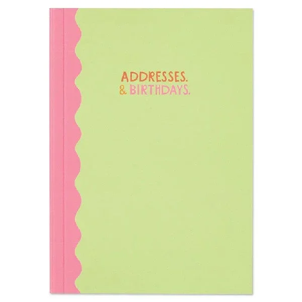 Addresses & Birthdays Notebook