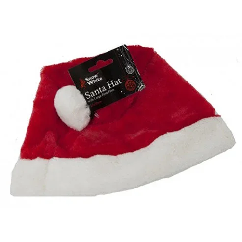 Adult’s Deluxe Luxury Santa Hat