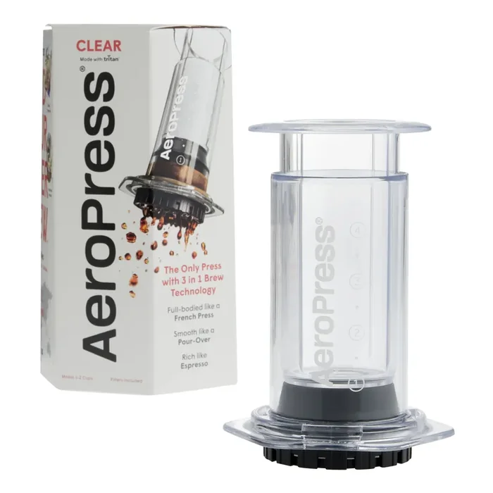AeroPress Clear Three in One Coffee Maker