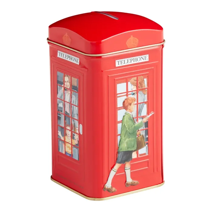 Ahmad London Telephone Black Tea Tin 25 Count