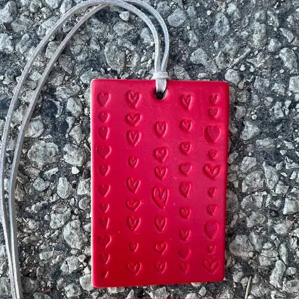 AIR FLAIRE PATT HEART TURQ BAJA