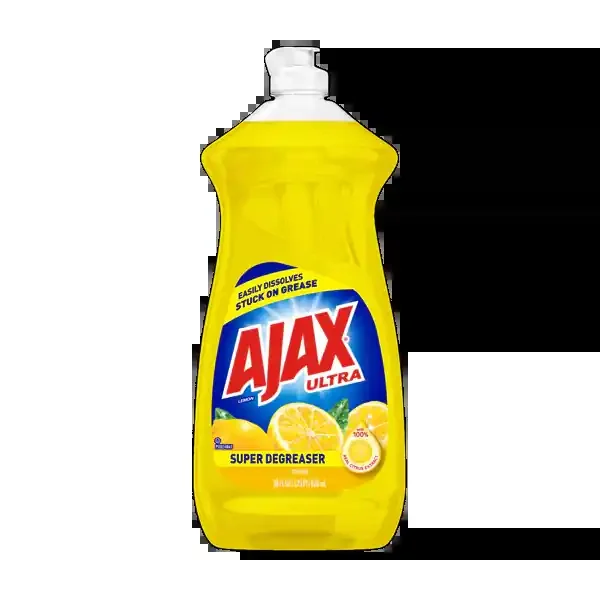 Ajax Dish Wash Liquid Lemon Yellow 28 oz