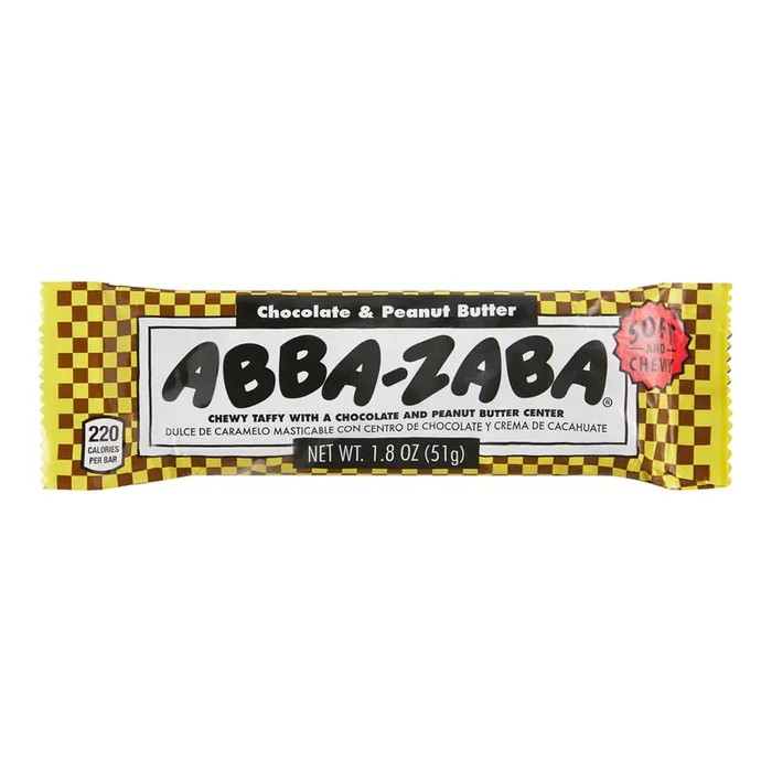 Annabelle‘s Abba Zaba Chocolate and Peanut Butter Taffy Bar