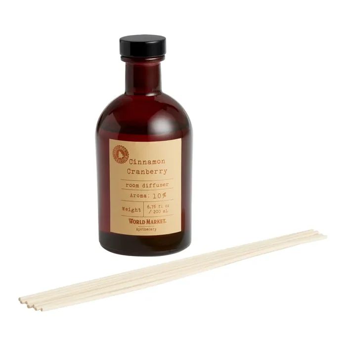 Apothecary Cinnamon Cranberry Reed Diffuser 2022