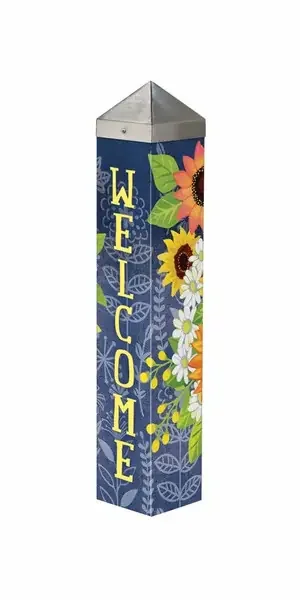 ART POLE 20″ DENIM GARDEN