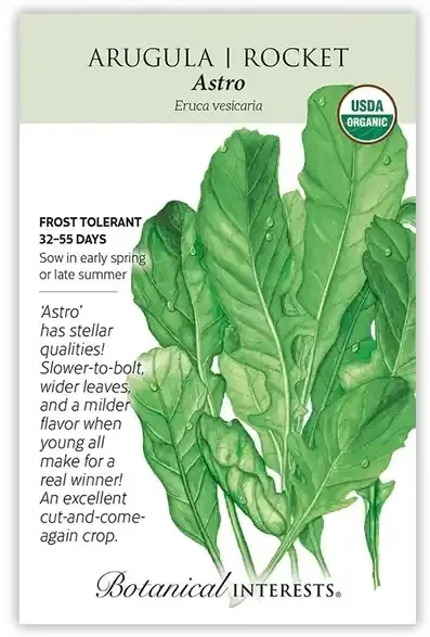 ARUGULA ROCKET ASTRO Botanical Interests®