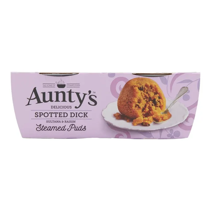 Aunty‘s Spotted Dick Steamed Puds