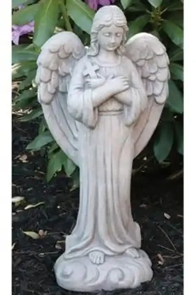 AVA STANDING ANGEL WITH CROSS