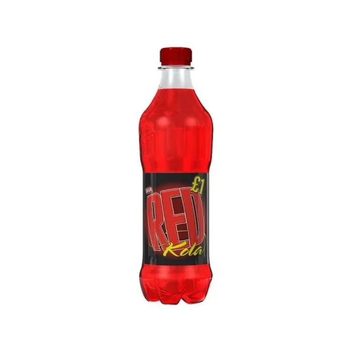 Barr Red Kola Bottles 500ml PMP £1 – Case of 12