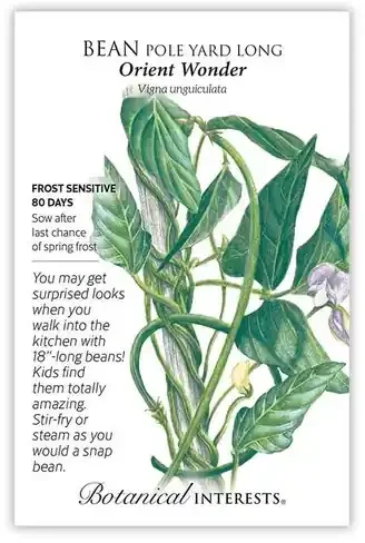 BEAN POLE ORIENT WONDER Botanical Interests®