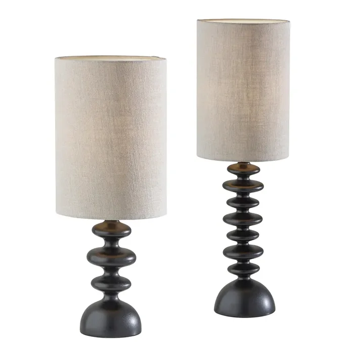 Beatrice Matte Black Table Lamp