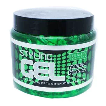 Beauty Formulas Styling Gel Mega Hold 500ml – Case of 12