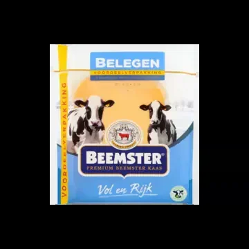 Beemster Matured 48+ cheese slices large