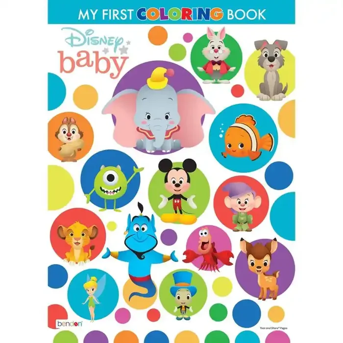 Bendon Disney Baby My 1st Coloring Book