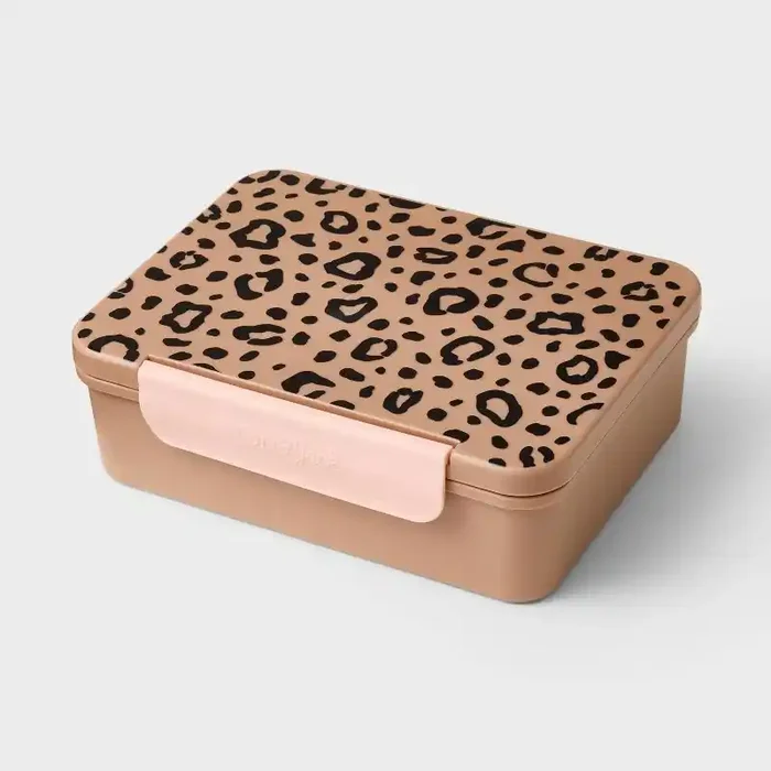Bento Box – Cat & Jack™ Leopard Leakproof, BPA-Free, for Ages 5+