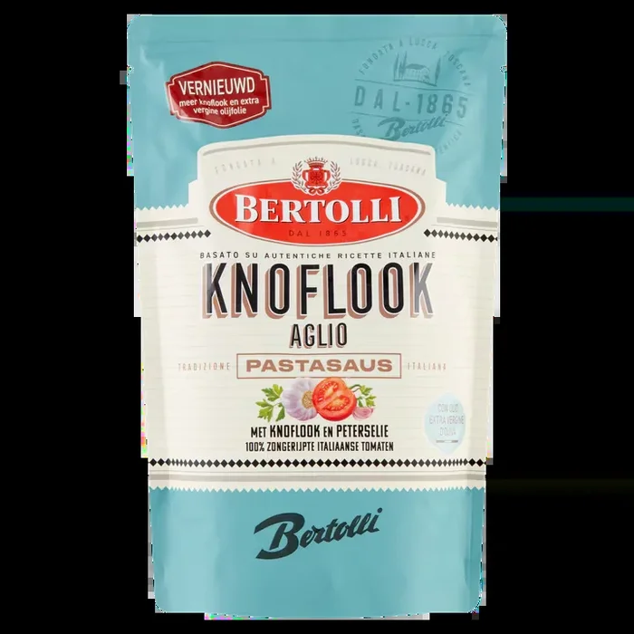 Bertolli Garlic pasta sauce