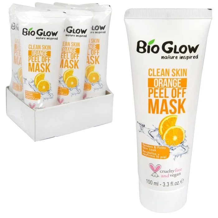 Bio Glow Peal Off Mask Orange 100ml – Case of 6