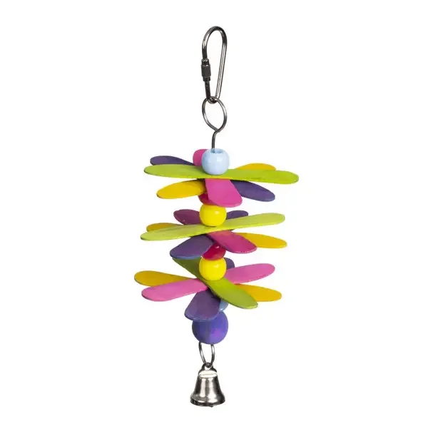 BIRD TOY FLOWER POWER