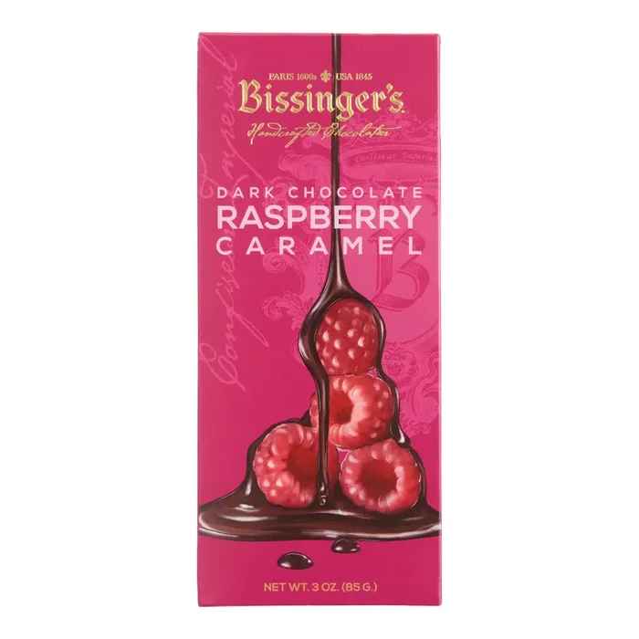 Bissinger‘s Raspberry Caramel Dark Chocolate Bar