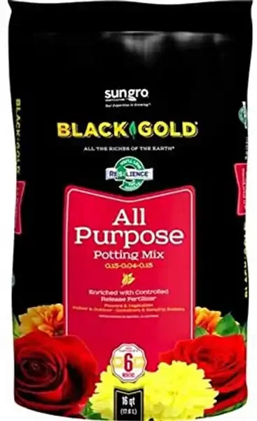 BLACK GOLD ALL PURPOSE POTTING SOIL 16QT