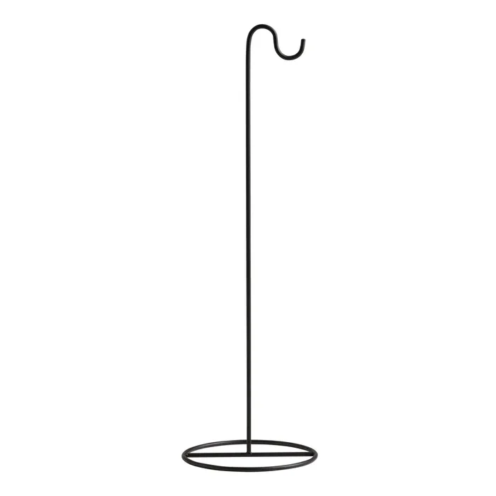 Black Metal Standing Tabletop Decor Hook
