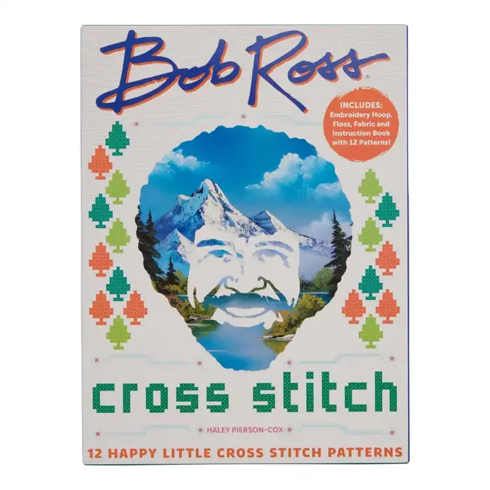 Bob Ross Cross-Stitch Kit