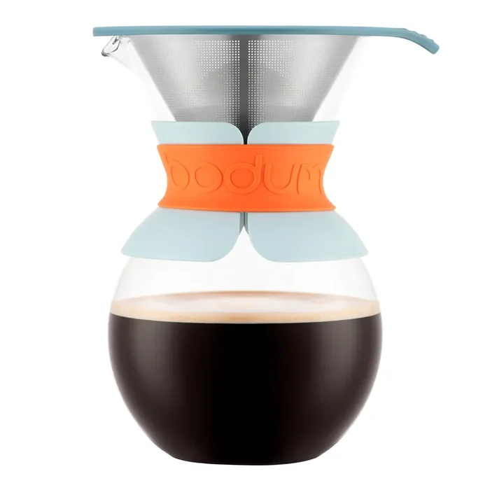 Bodum x World Market 8 Cup Glass Pour Over Coffee Maker
