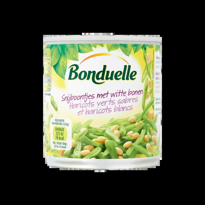 Bonduelle Snijboontjes met witte bonen