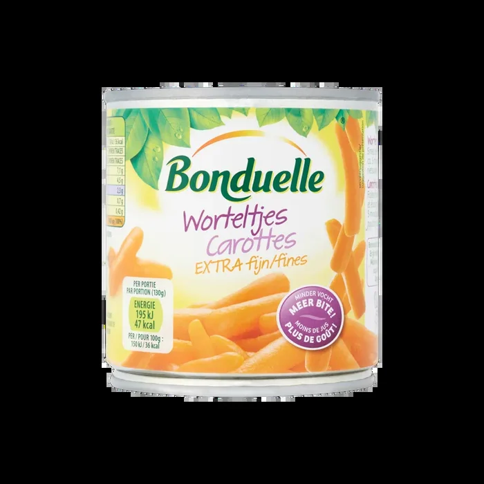 Bonduelle Worteltjes extra fijn