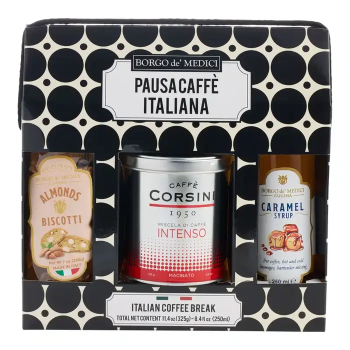 Borgo de‘Medici Italian Coffee Break 3 Piece Gift Set