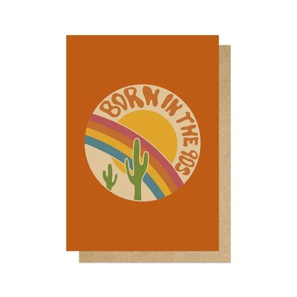 Born In The 90s Card