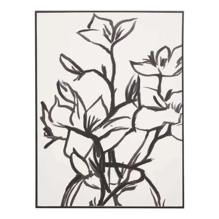 Botan by Dan Hobday Framed Canvas Wall Art