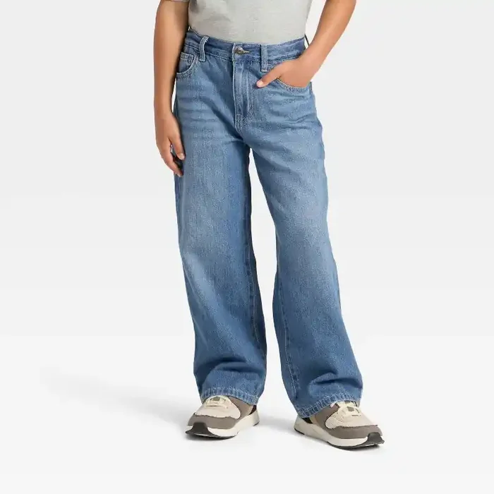 Boys‘ Baggy Jeans – Cat & Jack™ Medium Wash 5